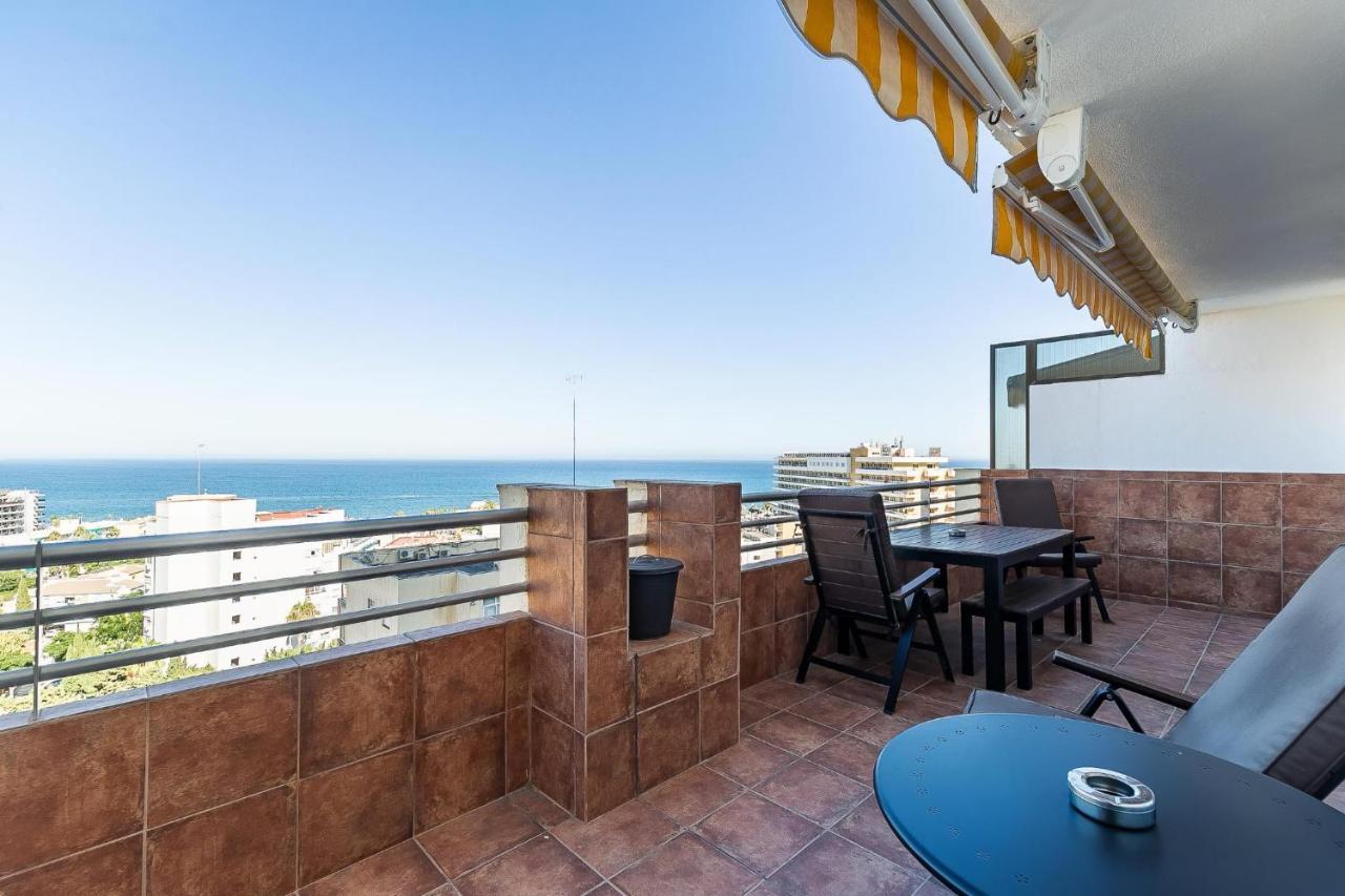 Vistas Azules -- Remodeled, Large Terrace, Spectacular Ocean Views And Beach Level Access Torremolinos Exterior photo