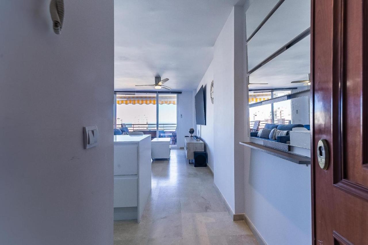 Vistas Azules -- Remodeled, Large Terrace, Spectacular Ocean Views And Beach Level Access Torremolinos Exterior photo